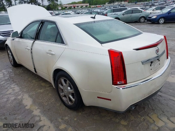 2008 Cadillac CTS RWD w/1SA with VIN 1G6DM577080113516, listed as a IAAI auction lot 41886010 with 275,985 mi miles. Bid and sale history available at carsss.com. Image 3.