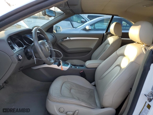 2012 Audi A5 2.0T Premium Plus with VIN WAUJFAFH5CN000635, listed as a Copart auction lot 43151545 with 97,144 mi miles and Salvage Title. Bid and sale history available at carsss.com. Image 7.