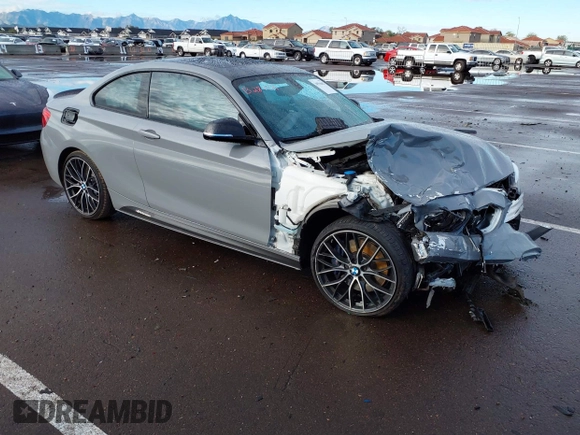 2018 BMW 2 Series M240i with VIN WBA2J5C5XJVB28132, listed as a IAAI auction lot 38936618 with 32,014 mi miles and . Bid and sale history available at DreamBid. Image 1.