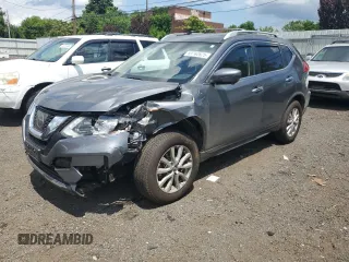 2017 Nissan Rogue SV with VIN JN8AT2MV9HW269706, listed as a Copart auction lot 63762625 with 92,279 mi miles and Salvage title. Bid and sale history available at DreamBid. Image 1.
