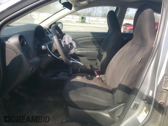 2014 Nissan Versa S with VIN 3N1CN7AP6EL835598, listed as a Copart auction lot 44154275 with 163,248 mi miles and Salvage Title. Bid and sale history available at carsss.com. Image 7.