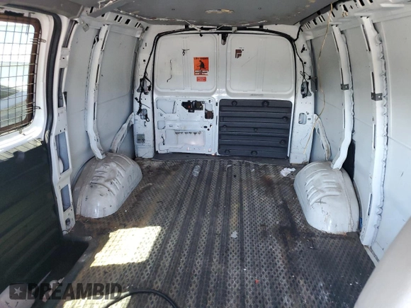 2016 Chevrolet Express Cargo с VIN 1GCWGAFF2G1182540, выставлен на аукционе Copart как лот 64557475 с пробегом Не указан миль и Списание • Salvage title. История ставок и продаж доступна на DreamBid. Изображение 10.