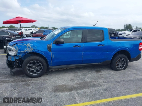 2022 Ford Maverick XL with VIN 3FTTW8E9XNRA77225, listed as a IAAI auction lot 42001176 with 43,683 mi miles and . Bid and sale history available at DreamBid. Image 6.