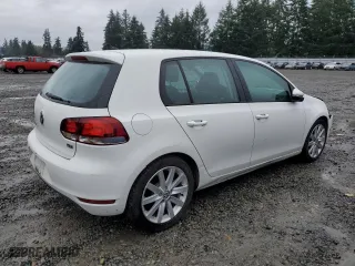 2011 Volkswagen Golf TDI with VIN WVWDM7AJ0BW329979, listed as a Copart auction lot 86298914 with 89,821 mi miles and Salvage Title. Bid and sale history available at carsss.com. Image 3.