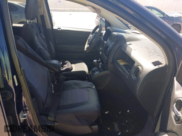 2012 Jeep Compass Sport with VIN 1C4NJCBB5CD580152, listed as a IAAI auction lot 41771142 with 126,229 mi miles. Bid and sale history available at carsss.com. Image 5.