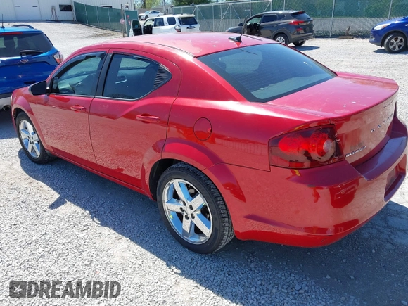 2013 Dodge Avenger SE with VIN 1C3CDZAB3DN544513, listed as a IAAI auction lot 41950534 with 239,295 mi miles and . Bid and sale history available at carsss.com. Image 3.