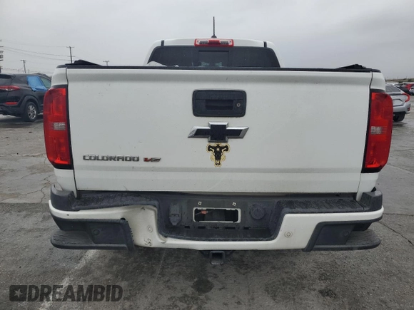 2019 Chevrolet Colorado 2WD Z71 with VIN 1GCGSDEN2K1107083, listed as a Copart auction lot 49175685 with 95,540 mi miles and Clean Title. Bid and sale history available at carsss.com. Image 6.