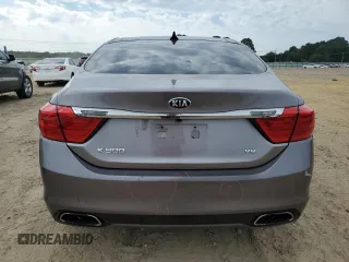 2015 Kia K900 Luxury with VIN KNALW4D42F6020253, listed as a Copart auction lot 72138934 with 112,947 mi miles and Salvage Title. Bid and sale history available at carsss.com. Image 6.