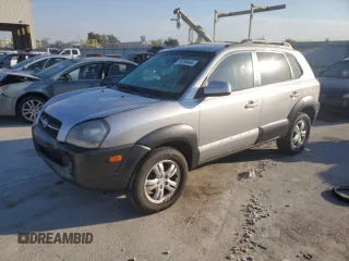 2006 Hyundai Tucson GLS with VIN KM8JN72D96U307422, listed as a Copart auction lot 75299464 with 113,578 mi miles and Salvage Title. Bid and sale history available at carsss.com. Image 1.