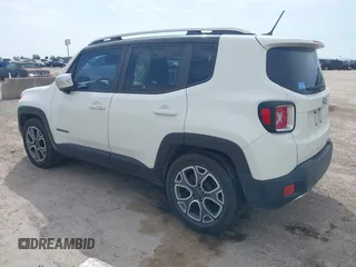 2017 Jeep Renegade Limited with VIN ZACCJADB6HPE93491, listed as a IAAI auction lot 42155903 with 149,115 mi miles and . Bid and sale history available at DreamBid. Image 3.