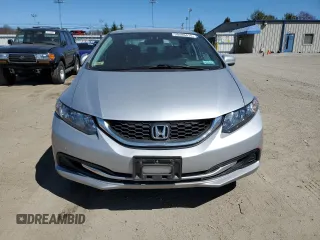 2014 Honda Civic Sedan LX with VIN 19XFB2F55EE251775, listed as a Copart auction lot 50486415 with 44,277 mi miles and Salvage Title. Bid and sale history available at carsss.com. Image 5.