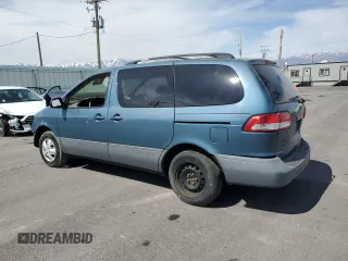 2002 Toyota Sienna LE with VIN 4T3ZF13C72U491201, listed as a Copart auction lot 53163815 with Not Provided miles and Salvage Title. Bid and sale history available at DreamBid. Image 2.