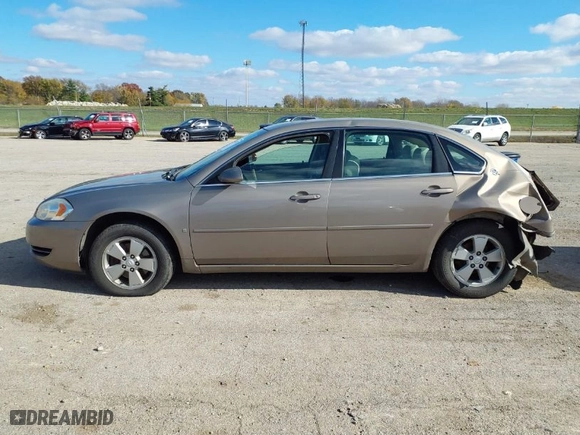 2007 Chevrolet Impala 3.5L LT with VIN 2G1WT58KX79207685, listed as a IAAI auction lot 40816333 with NaN miles. Bid and sale history available at carsss.com. Image 15.