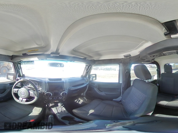 2012 Jeep Wrangler Sport z VIN 1C4AJWAG3CL151885, wystawiony jako Copart lot #51682175 z przebiegiem 111 544 mil mil oraz Szkoda całkowita • Salvage title. Historia ofert i sprzedaży dostępna na DreamBid. Obrazek 14.