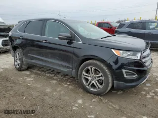 2016 Ford Edge Titanium with VIN 2FMPK4K85GBB21341, listed as a Copart auction lot 44993905 with 137,979 mi miles and Salvage Title. Bid and sale history available at carsss.com. Image 4.