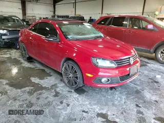 2013 Volkswagen Eos Komfort with VIN WVWBW8AHXDV002194, listed as a Copart auction lot 41604255 with 84,956 mi miles and Salvage Title. Bid and sale history available at DreamBid. Image 11.