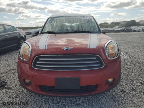 2013 MINI Cooper Countryman with VIN WMWZB3C57DWM09252, listed as a Copart auction lot 88791285 with 103,538 mi miles and Salvage Title. Bid and sale history available at carsss.com. Image 5.