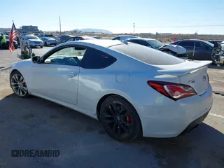 2013 Hyundai Genesis Coupe R-Spec z VIN KMHHU6KJ2DU101504, wystawiony jako IAAI lot #41469836 z przebiegiem 98 779 mil mil oraz . Historia ofert i sprzedaży dostępna na DreamBid. Obrazek 3.