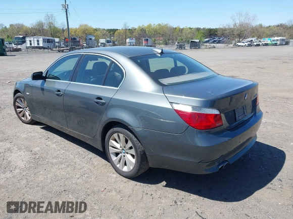 2005 BMW 5 Series 545i with VIN WBANB33525CN67791, listed as a IAAI auction lot 42056534 with 166,221 mi miles and . Bid and sale history available at carsss.com. Image 3.