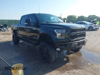 2015 Ford F-150 XLT with VIN 1FTEW1EG4FFA02727, listed as a IAAI auction lot 40249353 with 81,485 mi miles. Bid and sale history available at carsss.com. Image 1.