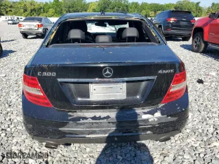 2012 Mercedes-Benz C-Class C 300 Sport with VIN WDDGF8BB8CR204223, listed as a Copart auction lot 52707305 with 201,502 mi miles and Clean Title. Bid and sale history available at carsss.com. Image 6.