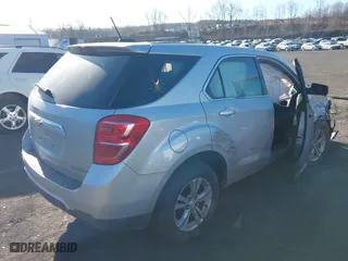 2016 Chevrolet Equinox LS with VIN 2GNFLEEKXG6302235, listed as a IAAI auction lot 41892068 with 107,316 mi miles. Bid and sale history available at carsss.com. Image 4.