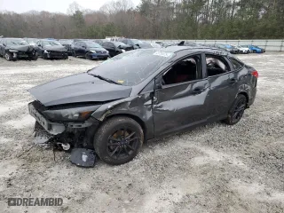 2017 Ford Focus SE with VIN 1FADP3F28HL321968, listed as a Copart auction lot 45789825 with 159,003 mi miles and Salvage Title. Bid and sale history available at carsss.com. Image 1.