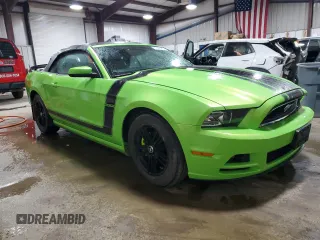 2014 Ford Mustang V6 with VIN 1ZVBP8EM2E5220214, listed as a Copart auction lot 51062465 with 45,405 mi miles and Salvage Title. Bid and sale history available at carsss.com. Image 4.