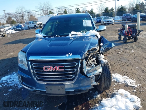 2017 GMC Terrain SLT with VIN 2GKFLUE31H6133899, listed as a IAAI auction lot 41351665 with 84,197 mi miles. Bid and sale history available at carsss.com. Image 12.