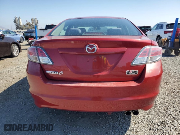 2011 Mazda 6 i Sport with VIN 1YVHZ8BH5B5M26275, listed as a Copart auction lot 54894645 with 99,445 mi miles and Salvage title. Bid and sale history available at DreamBid. Image 6.