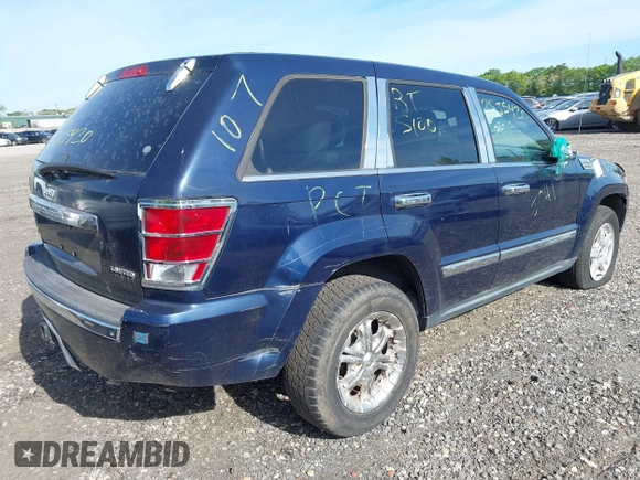 2005 Jeep Grand Cherokee Limited with VIN 1J4HR58N95C654792, listed as a IAAI auction lot 42354250 with Not provided miles and . Bid and sale history available at DreamBid. Image 4.