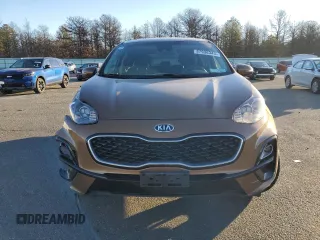 2020 Kia Sportage LX with VIN KNDPMCAC7L7650310, listed as a Copart auction lot 87936345 with 56,614 mi miles and Non Repairable. Bid and sale history available at carsss.com. Image 5.