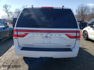 2015 Lincoln Navigator with VIN 5LMJJ2JT7FEJ14619, listed as a Copart auction lot 47436515 with 49,600 mi miles and Salvage Title. Bid and sale history available at carsss.com. Image 6.