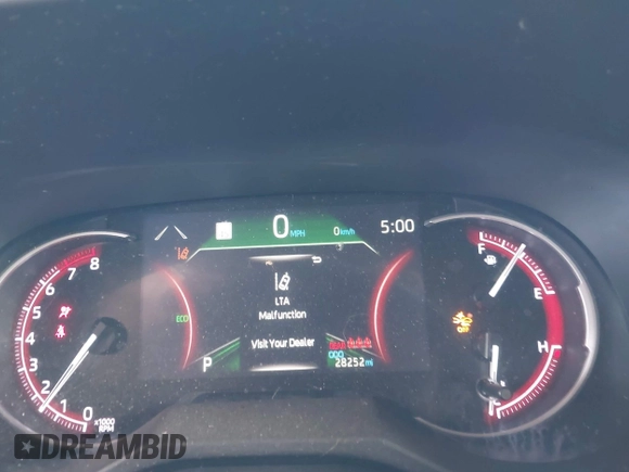 2023 Toyota RAV4 LE with VIN 2T3F1RFV8PC357402, listed as a IAAI auction lot 42358089 with 28,252 mi miles and . Bid and sale history available at DreamBid. Image 7.