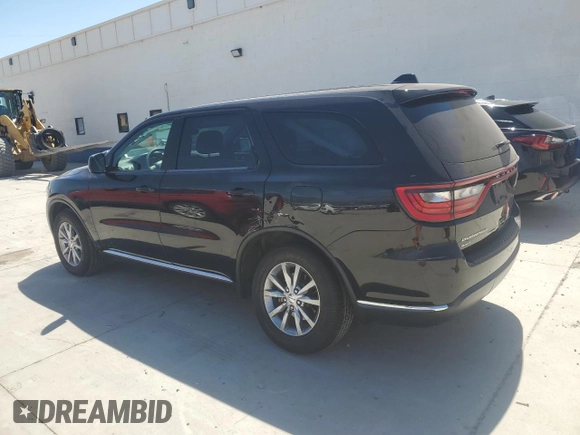 2017 Dodge Durango SXT with VIN 1C4RDJAG7HC643744, listed as a Copart auction lot 57668375 with 150,446 mi miles and Salvage title. Bid and sale history available at DreamBid. Image 2.