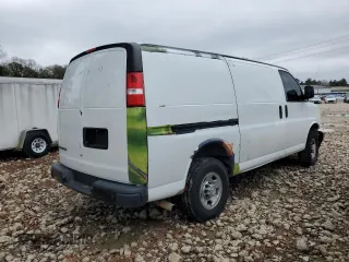 2020 Chevrolet Express Cargo Van with VIN 1GCWGAFG3L1265011, listed as a Copart auction lot 88494125 with 101,407 mi miles and Clean Title. Bid and sale history available at carsss.com. Image 3.