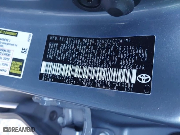 2024 Toyota Corolla LE with VIN 5YFB4MDE2RP146817, listed as a IAAI auction lot 41629702 with 18,292 mi miles. Bid and sale history available at carsss.com. Image 9.