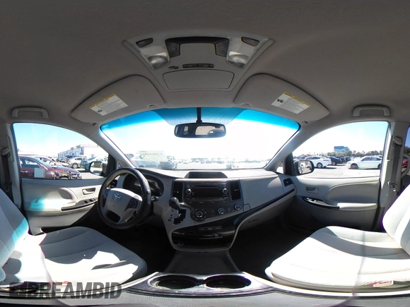 2012 Toyota Sienna LE AAS with VIN 5TDKK3DC6CS234136, listed as a IAAI auction lot 42064491 with 103,925 mi miles. Bid and sale history available at carsss.com. Image 18.