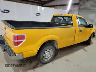 2014 Ford F-150 XL with VIN 1FTNF1CF2EKG11542, listed as a Copart auction lot 44798215 with 0 mi miles and Salvage Title. Bid and sale history available at carsss.com. Image 3.