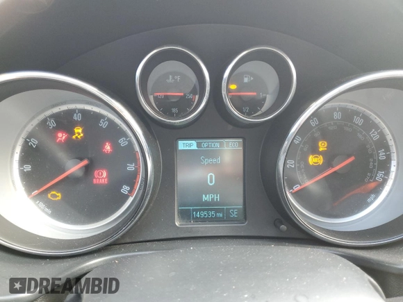 2013 Buick Regal Turbo Premium 2 z VIN 2G4GT5GV2D9200714, wystawiony jako Copart lot #47363315 z przebiegiem 149 535 mil mil oraz Szkoda całkowita • Salvage title. Historia ofert i sprzedaży dostępna na DreamBid. Obrazek 9.