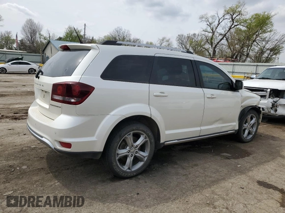 2017 Dodge Journey Crossroad Plus with VIN 3C4PDCGG9HT674069, listed as a Copart auction lot 51274105 with 106,250 mi miles and Salvage title. Bid and sale history available at DreamBid. Image 3.