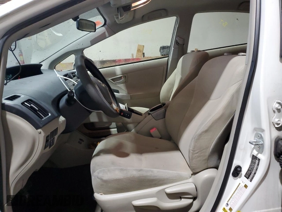 2012 Toyota Prius One with VIN JTDKN3DU8C1599835, listed as a Copart auction lot 55777685 with 204,188 mi miles and Salvage Title. Bid and sale history available at DreamBid. Image 7.