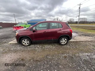 2016 Chevrolet Trax LS with VIN 3GNCJNSB2GL234697, listed as a IAAI auction lot 41842061 with 158,630 mi miles. Bid and sale history available at carsss.com. Image 12.