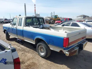 1991 Ford F-150 with VIN 1FTEX14H1MKB27955, listed as a IAAI auction lot 41856641 with 83,420 mi miles. Bid and sale history available at carsss.com. Image 3.