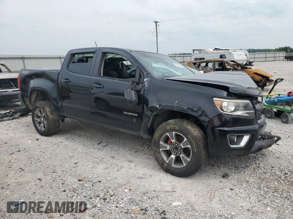 2015 Chevrolet Colorado 2WD Z71 with VIN 1GCGSCE35F1261995, listed as a Copart auction lot 60237005 with 173,319 mi miles and Salvage title. Bid and sale history available at DreamBid. Image 4.