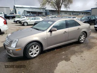 2006 Cadillac STS with VIN 1G6DW677960132689, listed as a Copart auction lot 48180604 with 0 mi miles and Salvage Title. Bid and sale history available at carsss.com. Image 1.