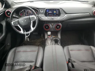 2021 Chevrolet Blazer RS z VIN 3GNKBERSXMS509247, wystawiony jako Copart lot #73010674 z przebiegiem 40 324 mil mil oraz Czysty tytuł • Clean title. Historia ofert i sprzedaży dostępna na DreamBid. Obrazek 8.