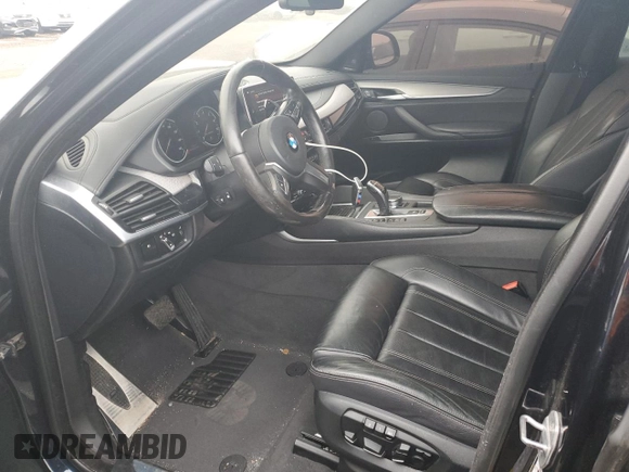 2018 BMW X6 xDrive35i with VIN 5UXKU2C55J0X51434, listed as a Copart auction lot 39094664 with 45,417 mi miles. Bid and sale history available at carsss.com. Image 7.