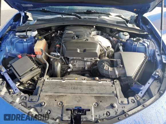 2020 Chevrolet Camaro 1LT with VIN 1G1FB1RX0L0114488, listed as a Copart auction lot 58268185 with 57,140 mi miles and Salvage title. Bid and sale history available at DreamBid. Image 11.