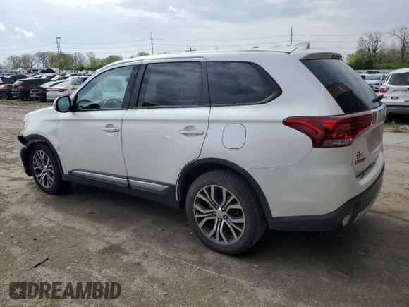 2017 Mitsubishi Outlander SE with VIN JA4AZ3A30HZ028841, listed as a Copart auction lot 54878135 with 110,410 mi miles and Salvage title. Bid and sale history available at DreamBid. Image 2.